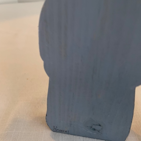 Primitive Folk wood painted Art Amish couple - Picture 5 of 9